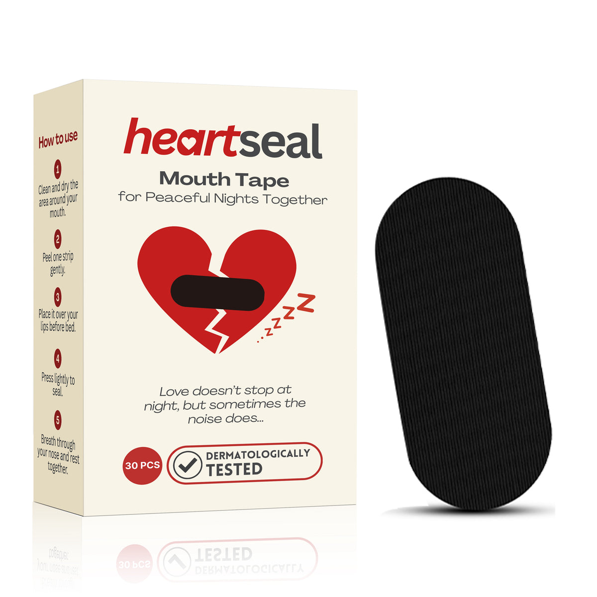 Heartseal Hypoallergenic Mouth Tape