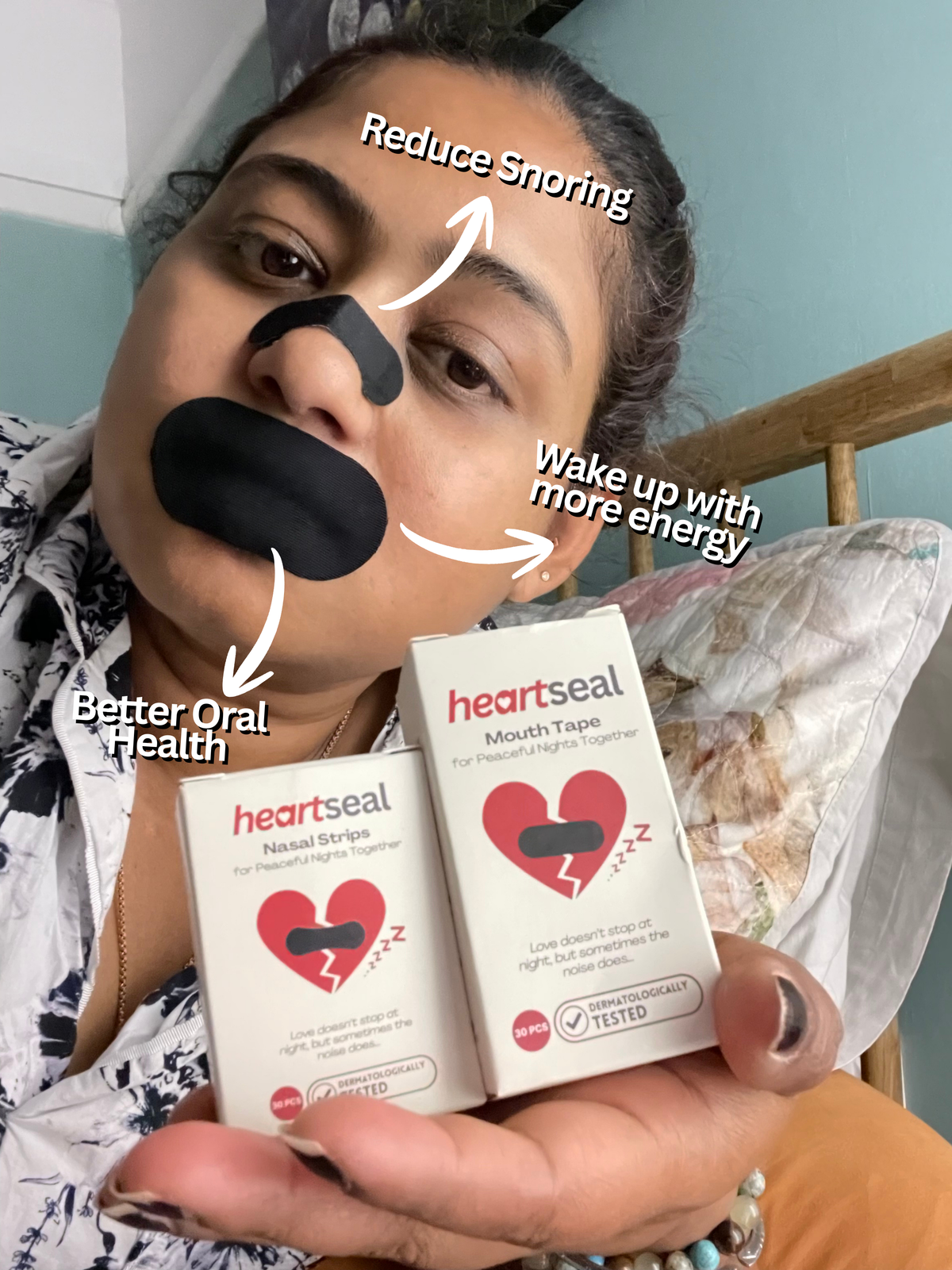 Heartseal Hypoallergenic Mouth Tape